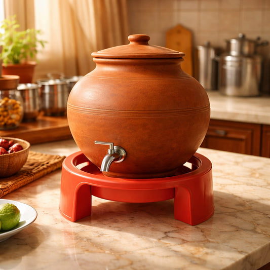 Multipurpose Unbreakable Plastic Matka Stand / Pot Stand