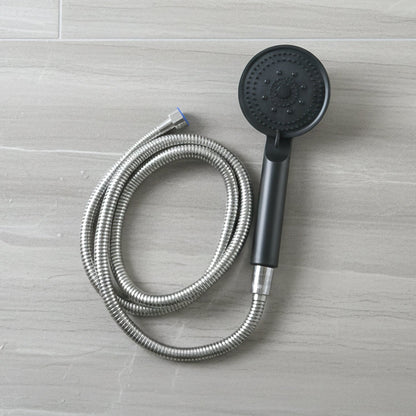 Handheld Bathroom Shower Head with Flexible Stainless Steel Hose 143 Cm Long