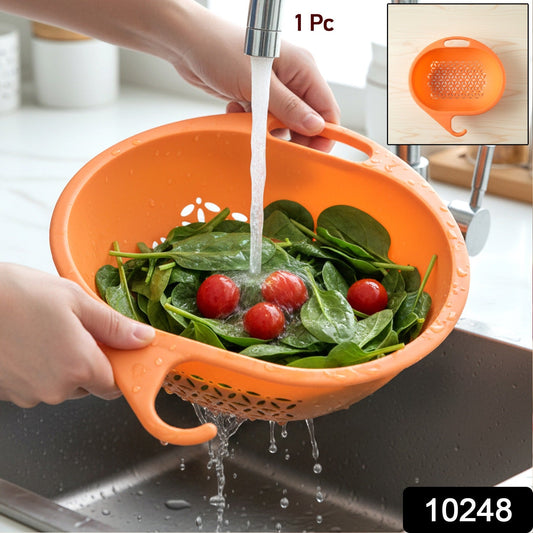Drain and wash vegetable strainer bowl