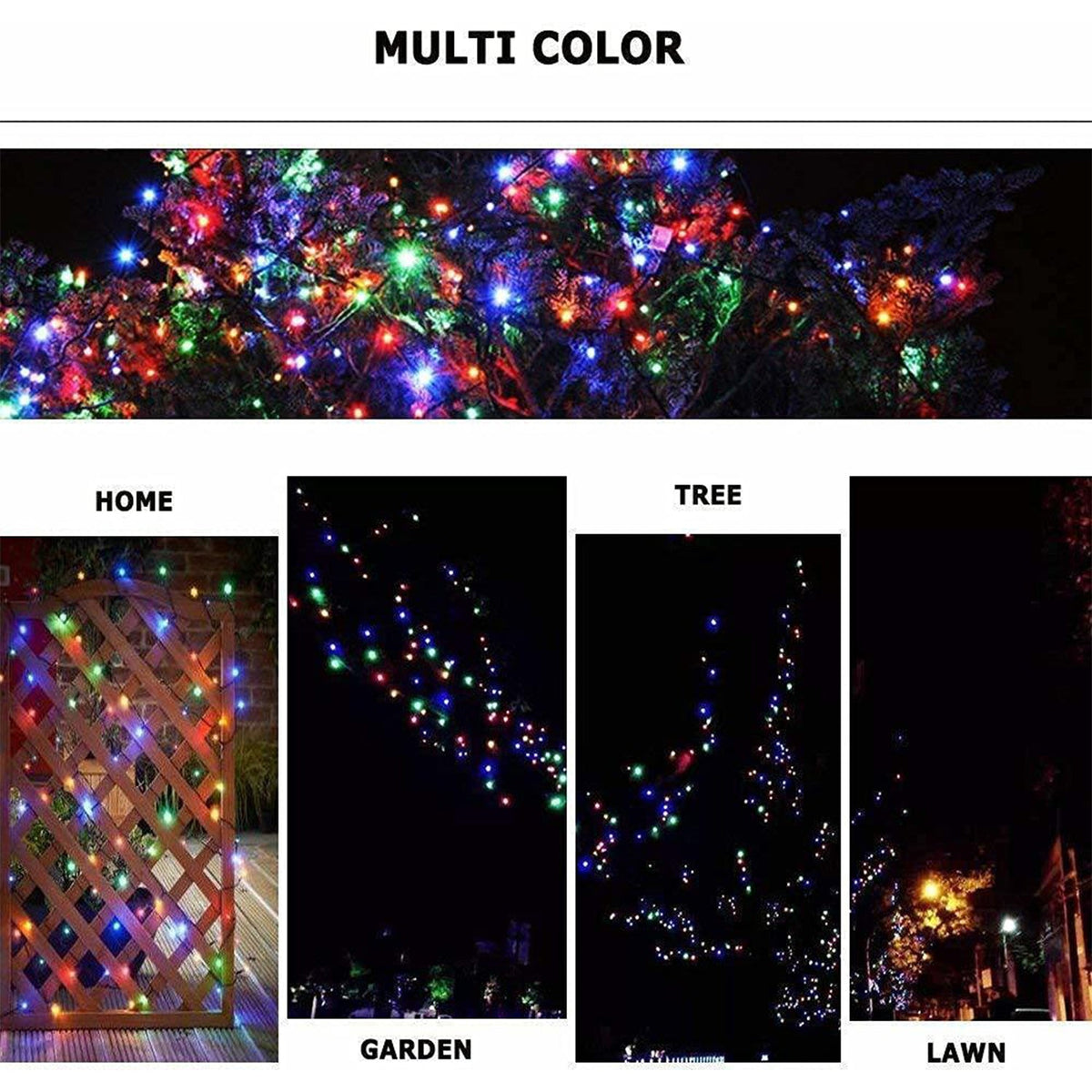 Multicolor LED String Fairy Lights