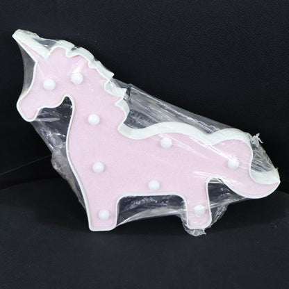 Magical Unicorn Shaped LED Decorative Night Light (1 Pc)