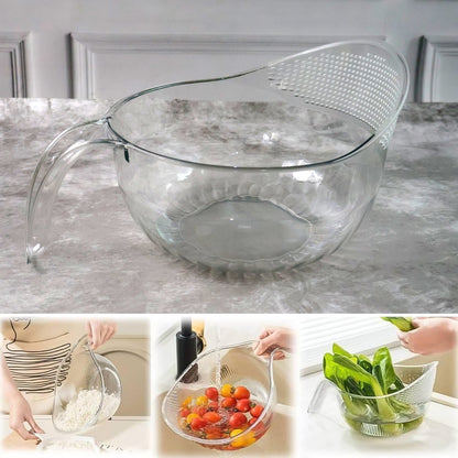 Household Transparent Plastic Bowl